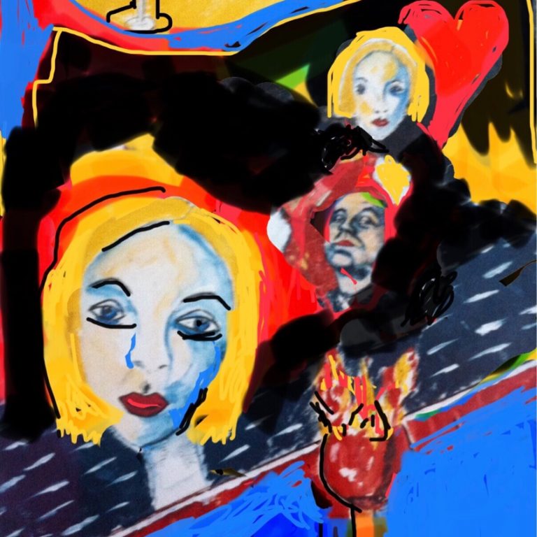 „ the woman connoisseur „ 75 x 100 | 2023