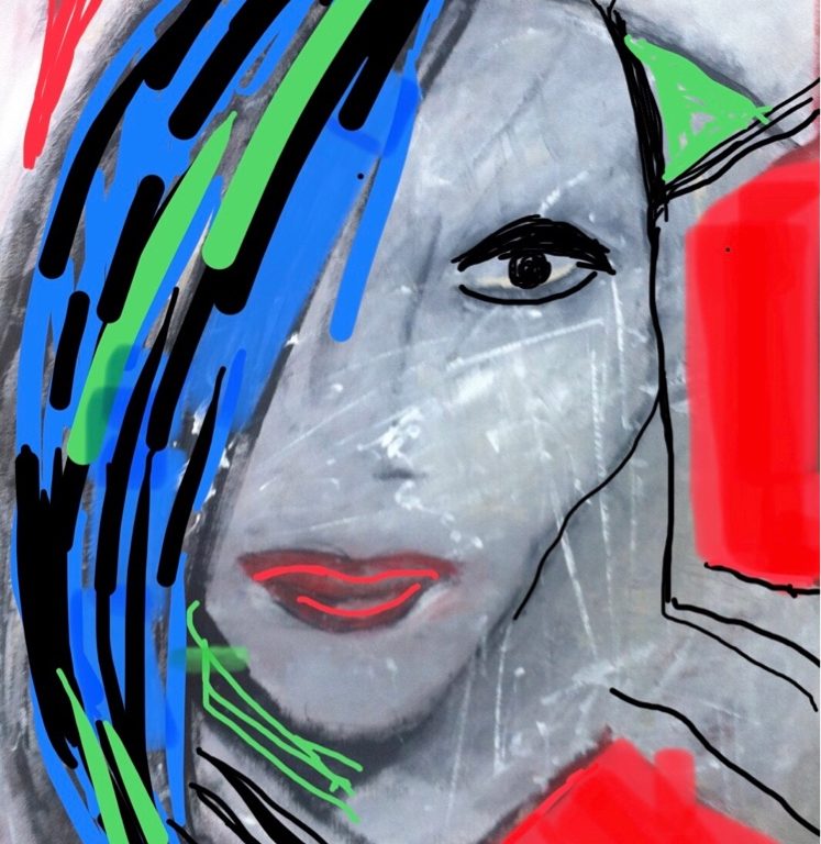 „ ohne Titel „ 75x 100 | 2023