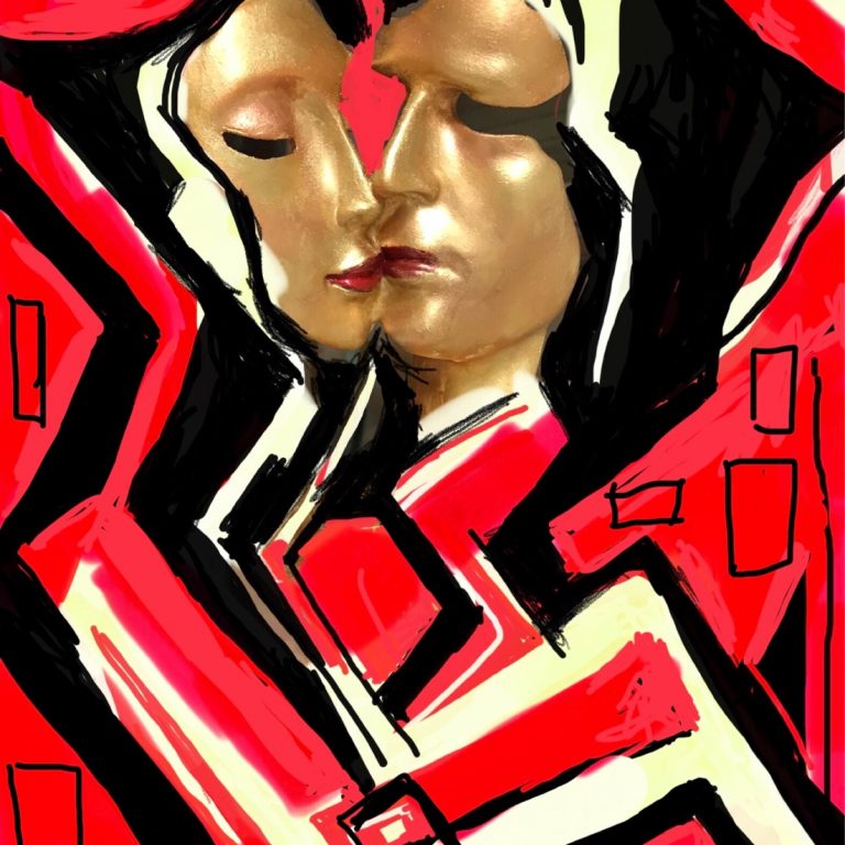 „ what’s behind is „ 90 x 140 | 2023