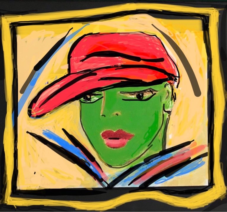 lots of sun, lots of cap 60x60 | 2023